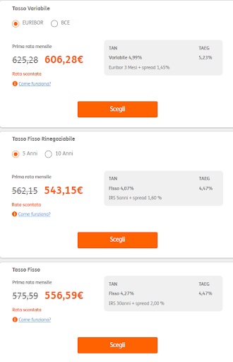 proposte simulazione mutuo ing