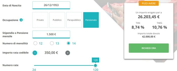 simulazione cessione del quinto santander