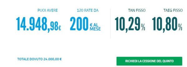 schermata preventivo findomestic 2