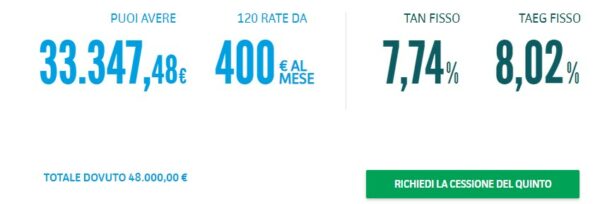 schermata preventivo findomestic 3